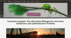 Desktop Screenshot of knowhow-magazin.de